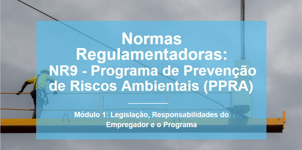 Course Image NR 9 - Programa de Prevenção de Riscos Ambientais 
